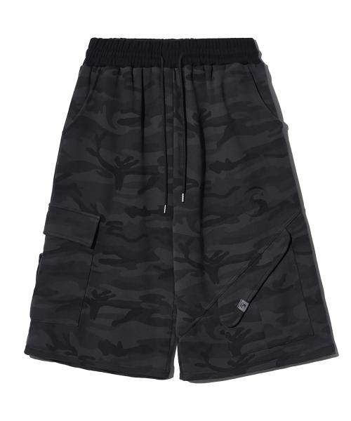 피스메이커(PIECE MAKER)  TS LOGO BERMUDA SWEAT PANTS (CAMOUFLAGE) - 사이즈 & 후기 | 무신사