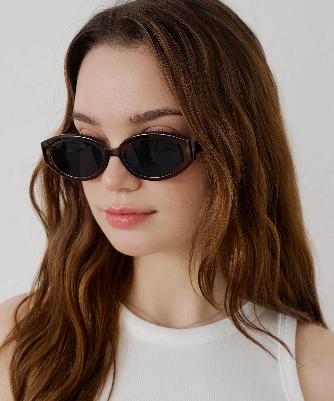 리끌로우 캣아이 오벌 오버사이즈 BEST 주문폭주 자외선차단 패션 선글라스 RECLOW TR BB102 선글라스 3컬러 택1 [케이스 포함]