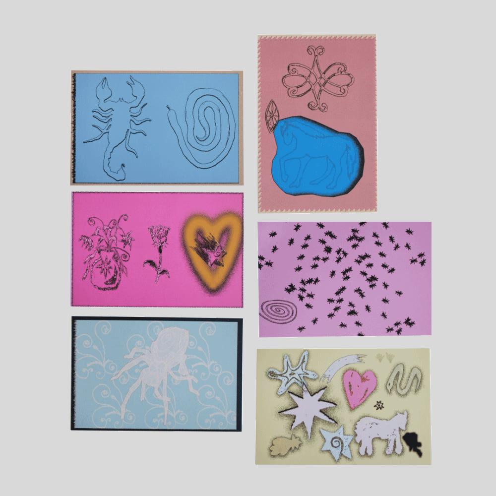 Art Postcard.03, 6종, eesookee