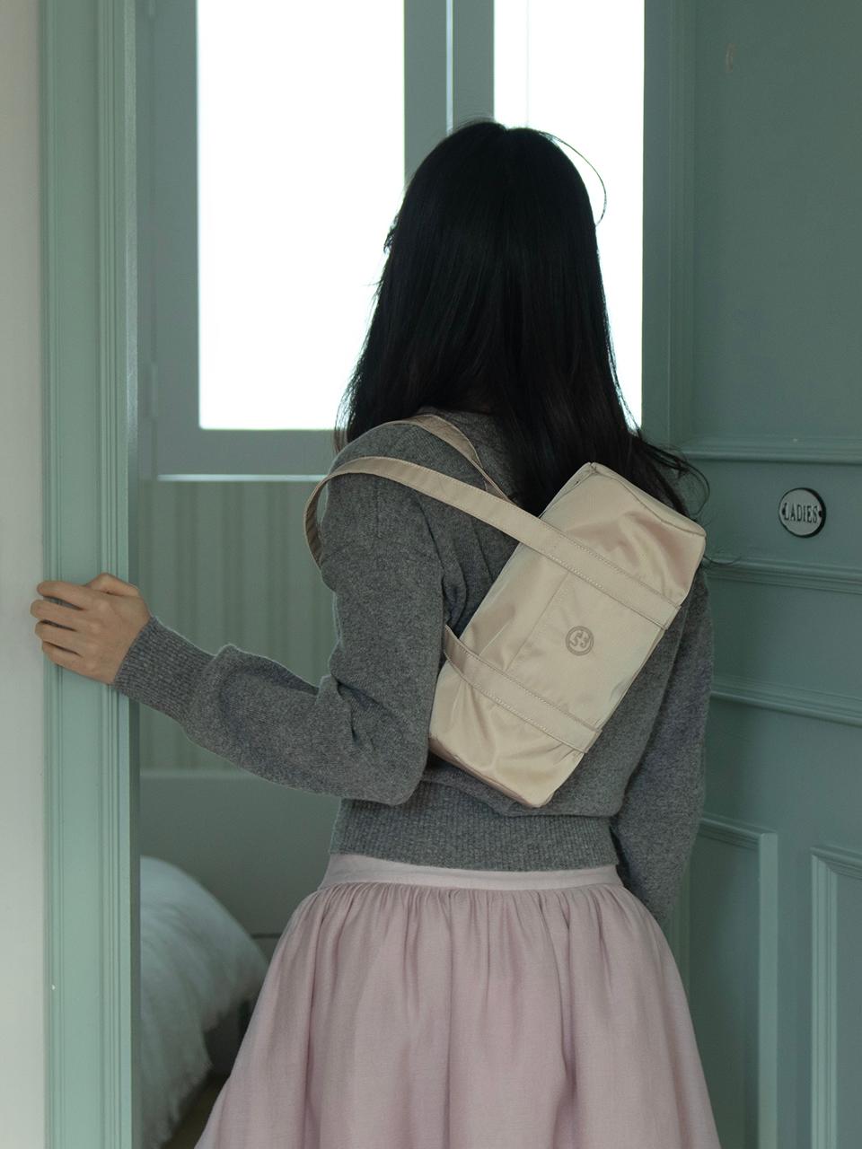 mini duffle bag/ 미니 더플백_ ballerina pink