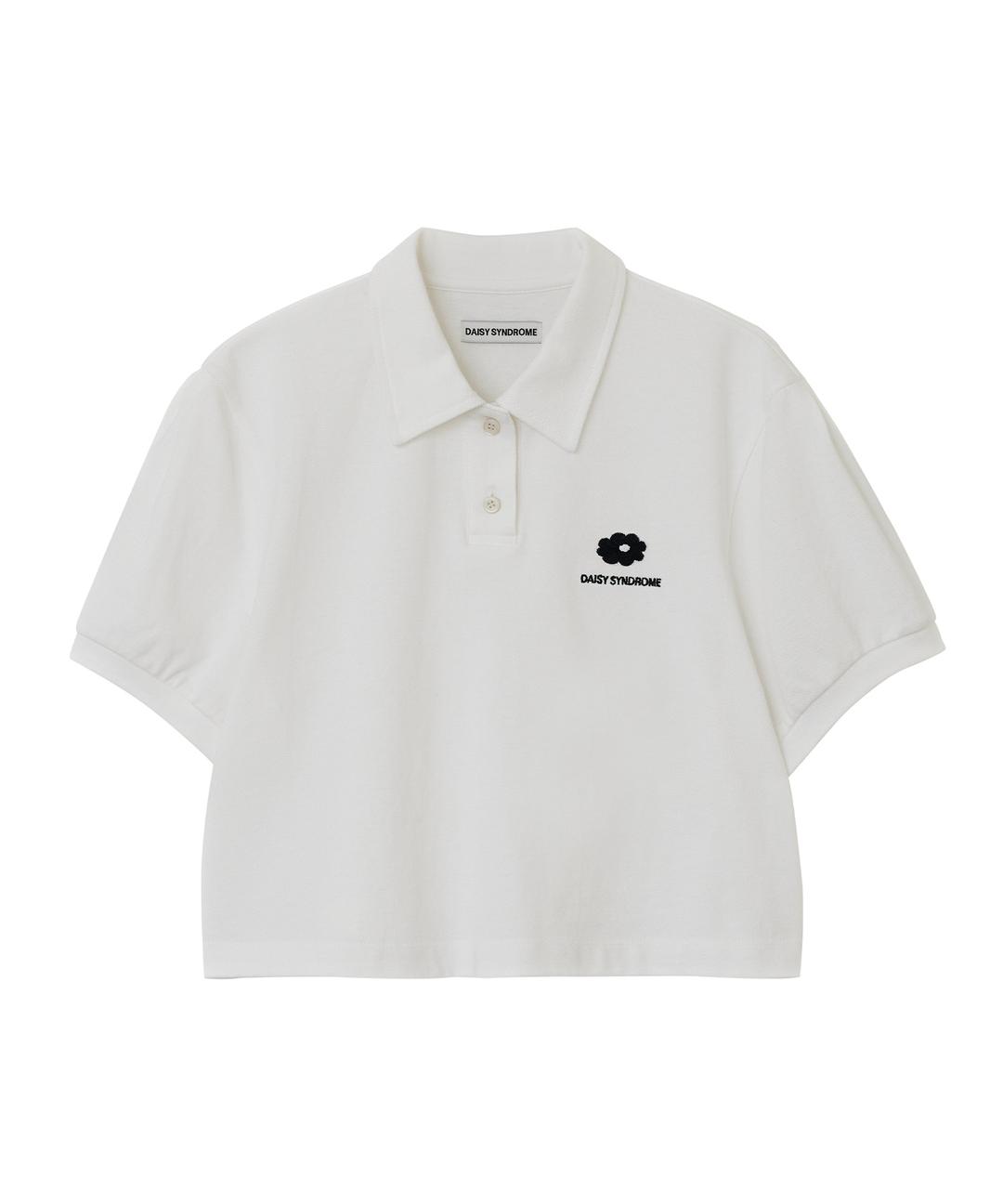 BELL CROP PK-TSHIRTS white