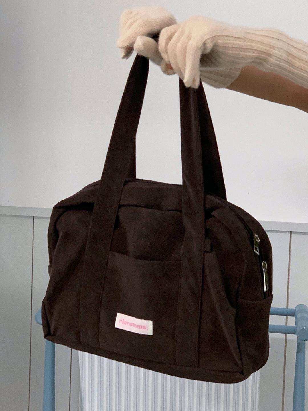 color SEMI BAG (chocolate)