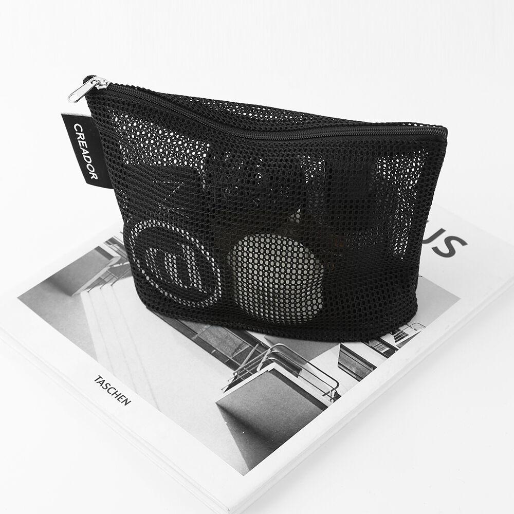 mesh stand zipper pouch (L size)