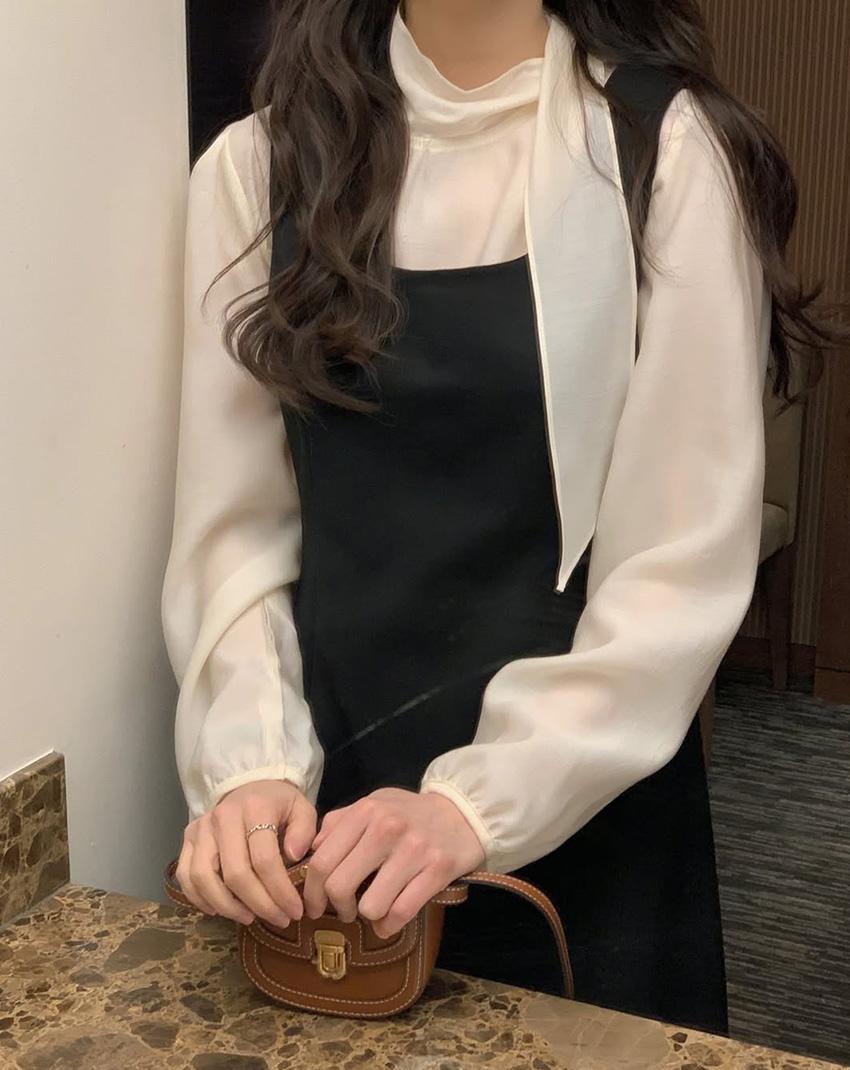 (릴스 문의 폭주!) 디앤느 타이 블라우스 2color!