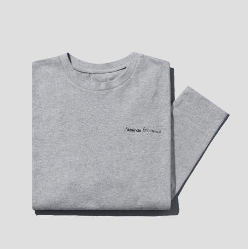 Basic Long Sleeve Tee Shirt (Gray)