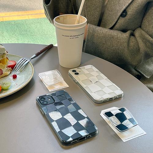 [투명젤리] 체커보드(2color)