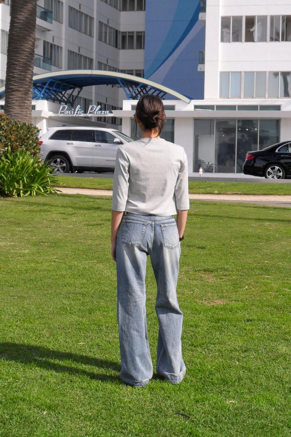 ORGANIC SILKET LC T-SHIRTS_MELANGE GREY