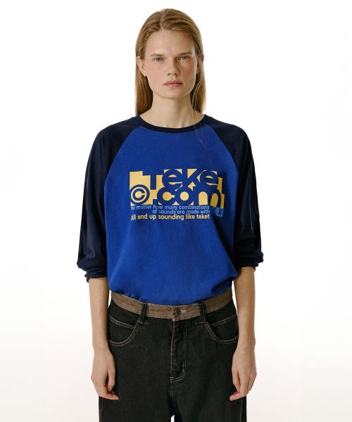 Folder L/S Tee Blue