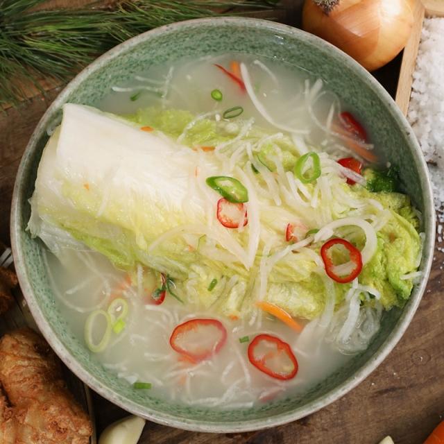 [추가증정★]1kg+1kg 아삭하고 시원~한 수제 한잎 백김치
