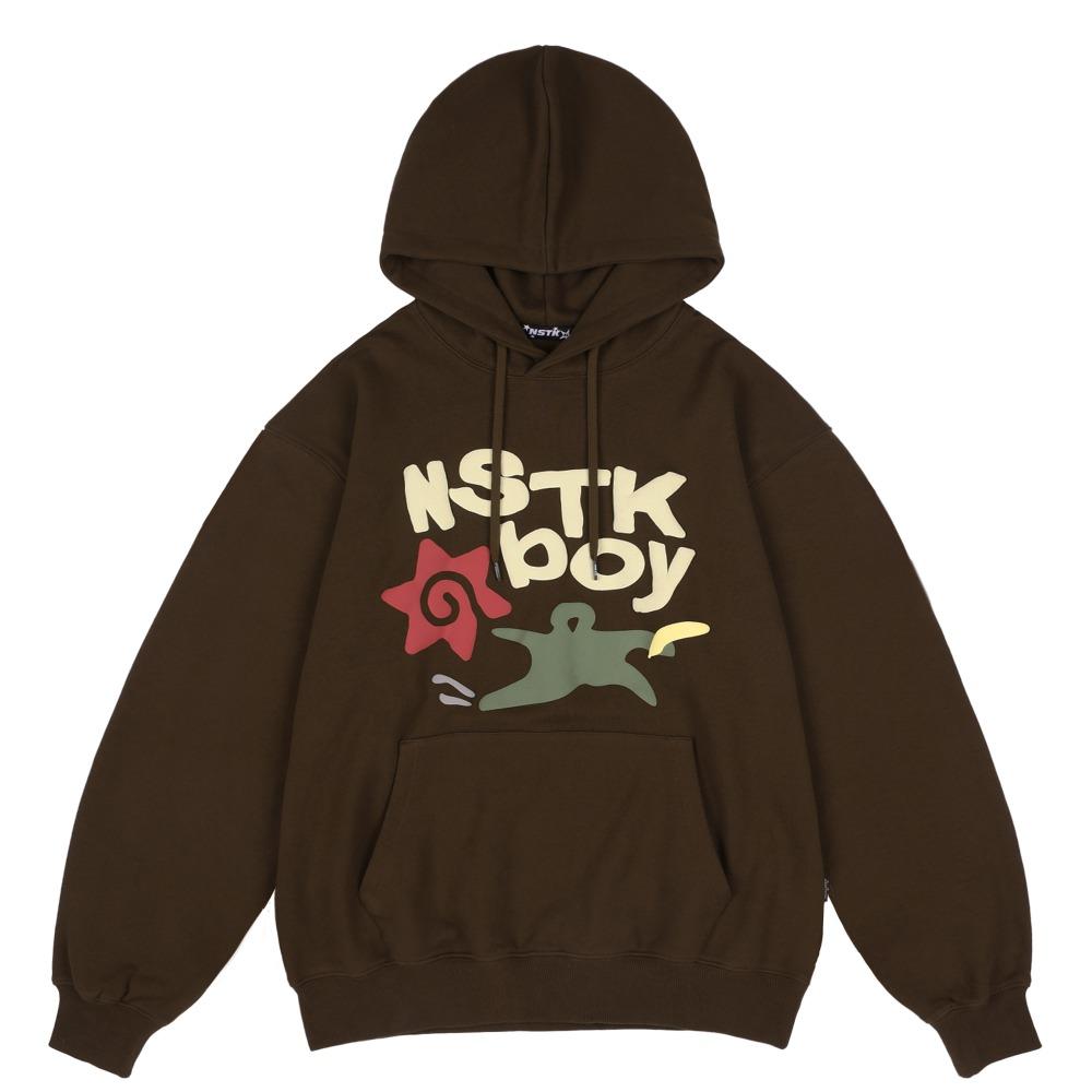 Banana Boy Hoodie (Brown)_K24ZB767