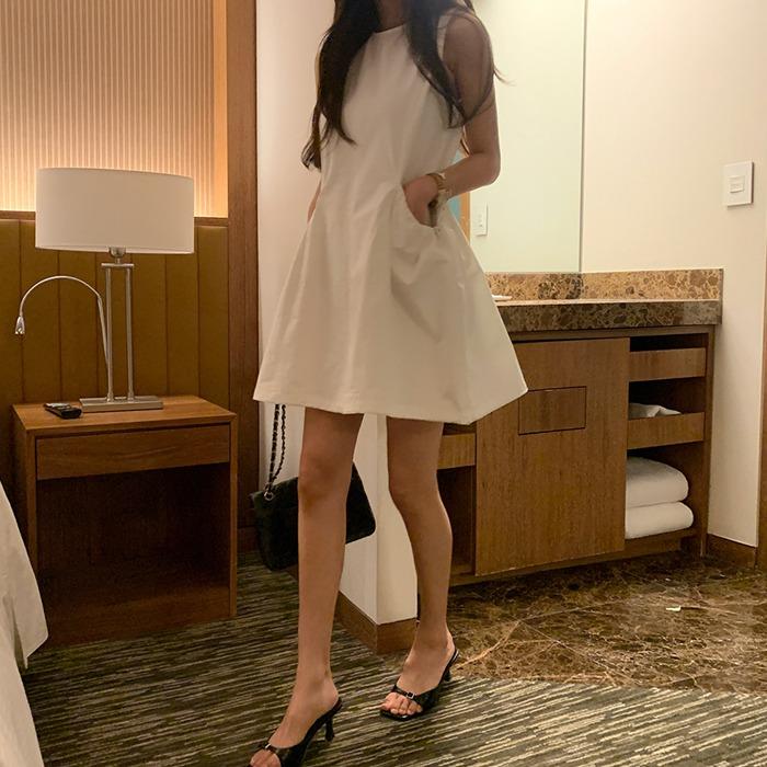 엠버티 스트링 원피스(OPS)