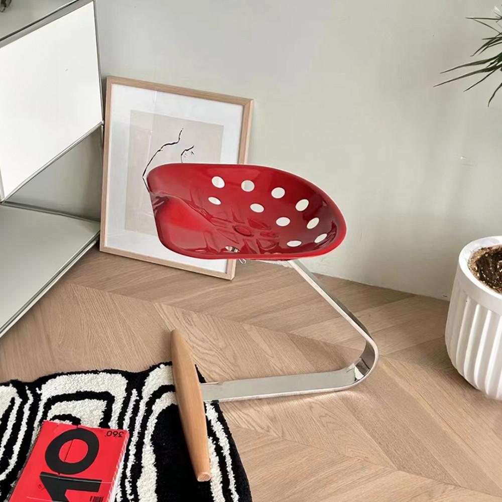 북유럽 인테리어 디자이너 의자 스툴 카페 스튜디오 파우더룸 스테인리스 드레스룸