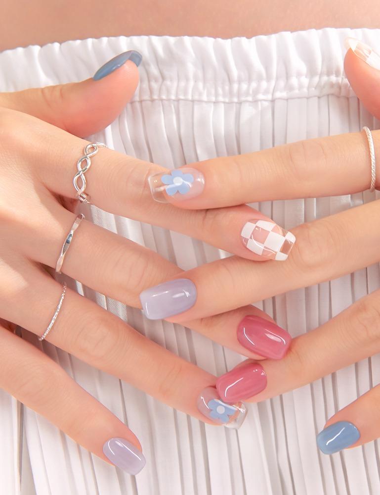 블룸 네일 (라운드 스퀘어)