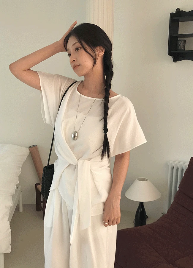 [추천] Moi warp blouse (3color)