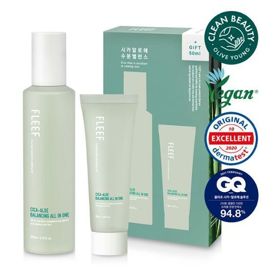 플리프 시카-알로에 밸런싱 올인원 로션 [모든 피부용] 200ml+50ml증정 세트