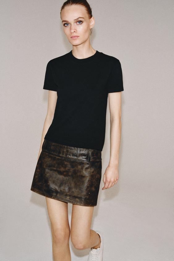 플레임 코튼 티셔츠