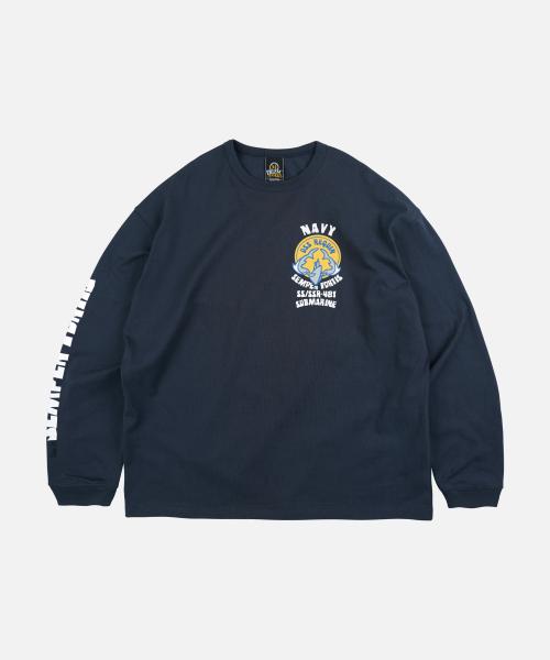 USS REQUIN L/S TEE _ NAVY