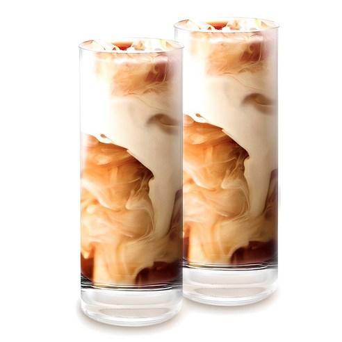 오션글라스 뉴욕 아이스 커피잔 340ml, 2개 - 물컵/주스컵 | 쿠팡