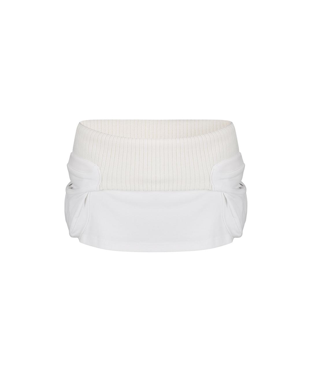 (11/13 Pre-Order) Knit Micro Skirt Ivory