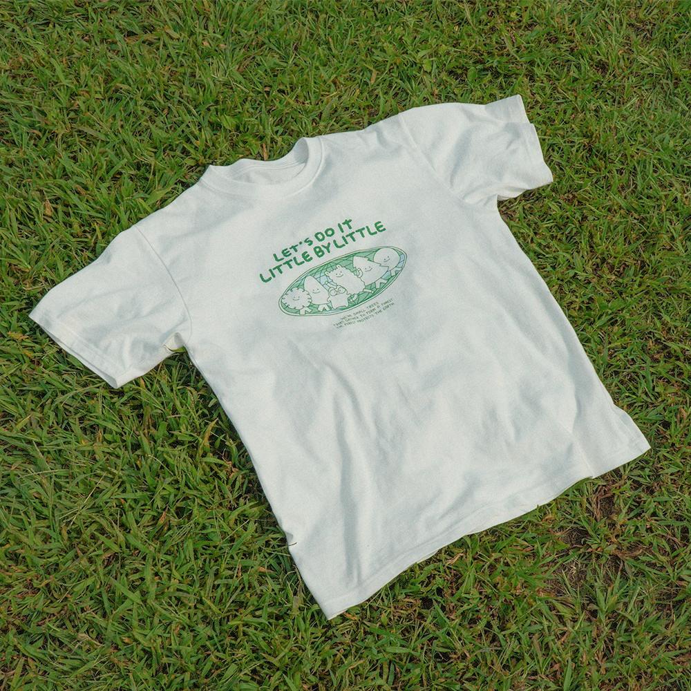 친환경 티셔츠🍀 쓰레기왕국 첫 굿즈