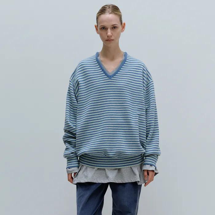 [Unisex] Risca Knit in Fade Blue