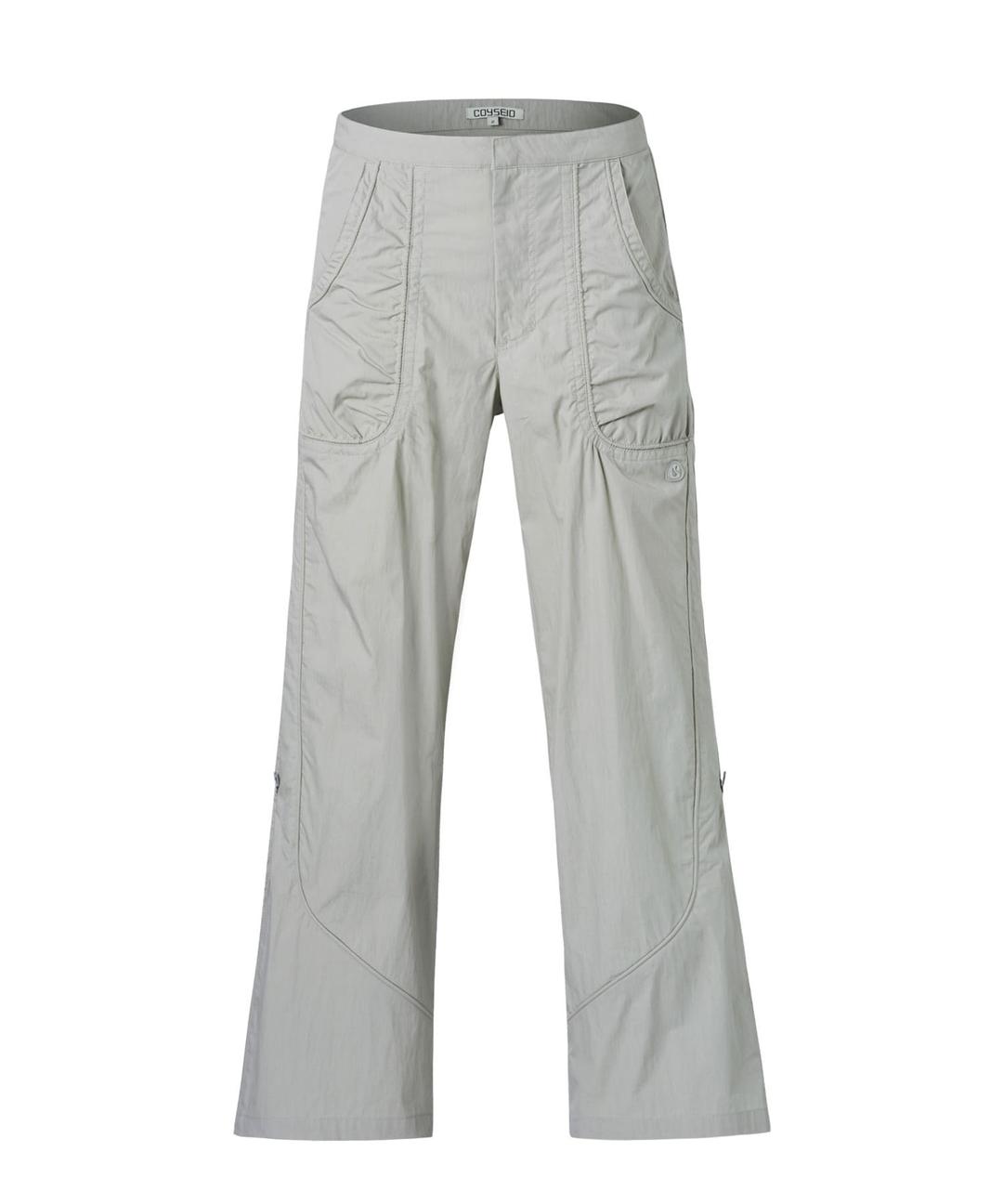 SIDE ZIPPER LINE PANTS BEIGE