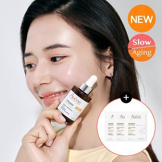 아벤느 비타민 액티브 Cg 세럼 30ml 기획 (+비타민 Cg 액티브 크림 2ml*3)