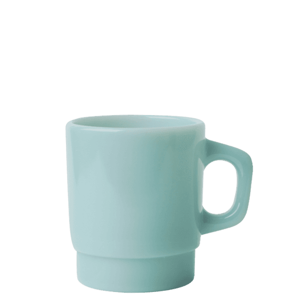 언스 베이직 밀크글라스 8.7온즈 머그 포레스트