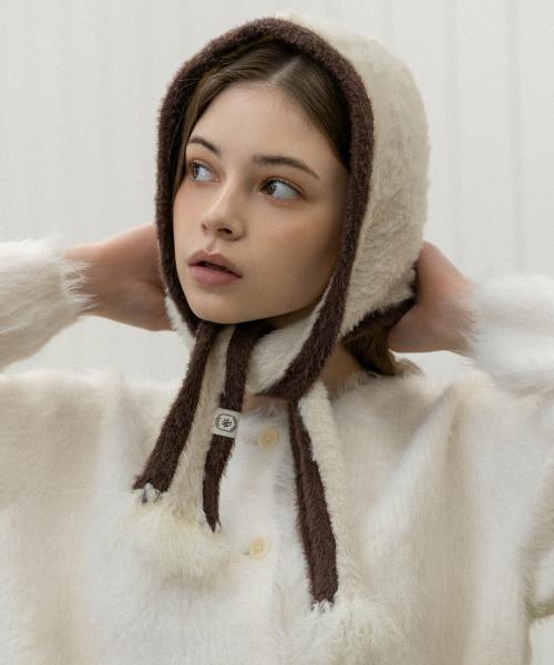 포니테일 헤드스카프 바라클라바 BA8147 2컬러