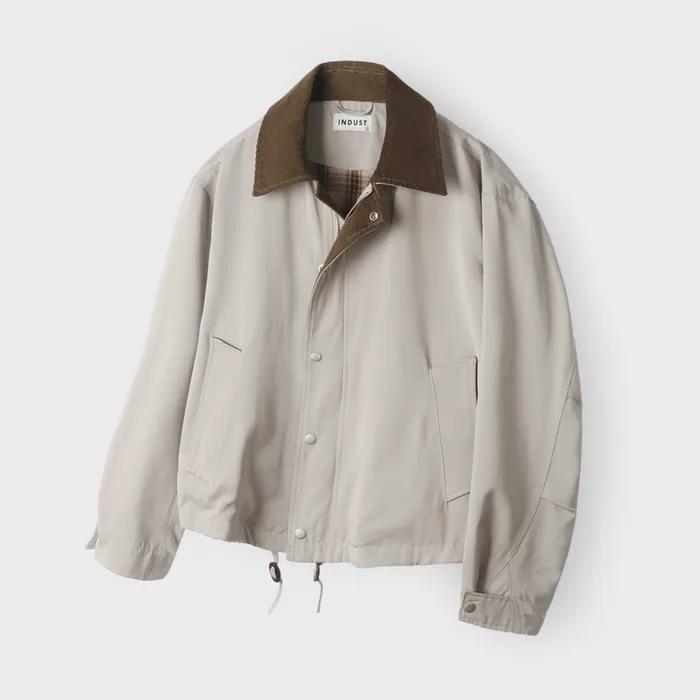 헤리티지 하프 헌팅 자켓_베이지