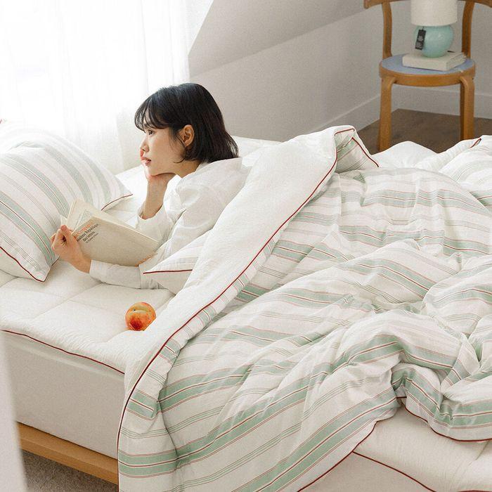모어즈 고밀도 워싱 알러지케어 차렵이불세트 S/Q 2colors