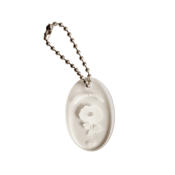 midnight flower keyring