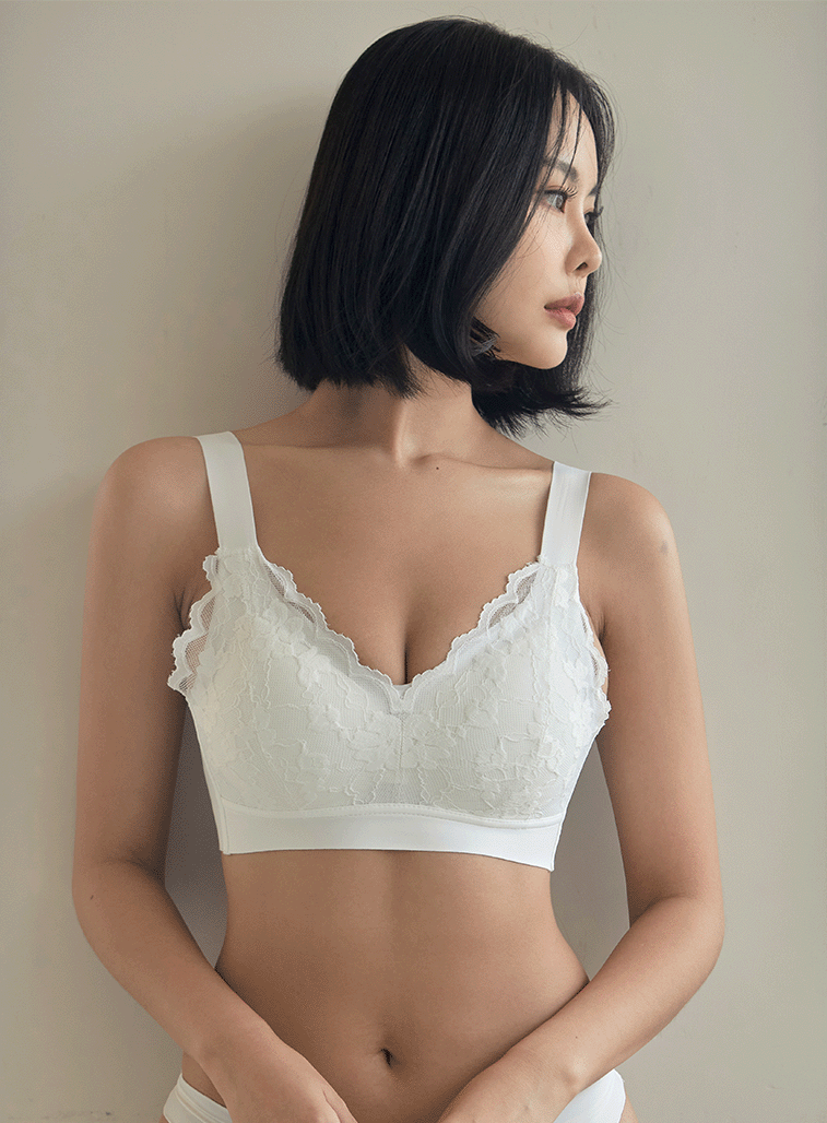 [쉼브라] 아이싱 레이스 브라 단품