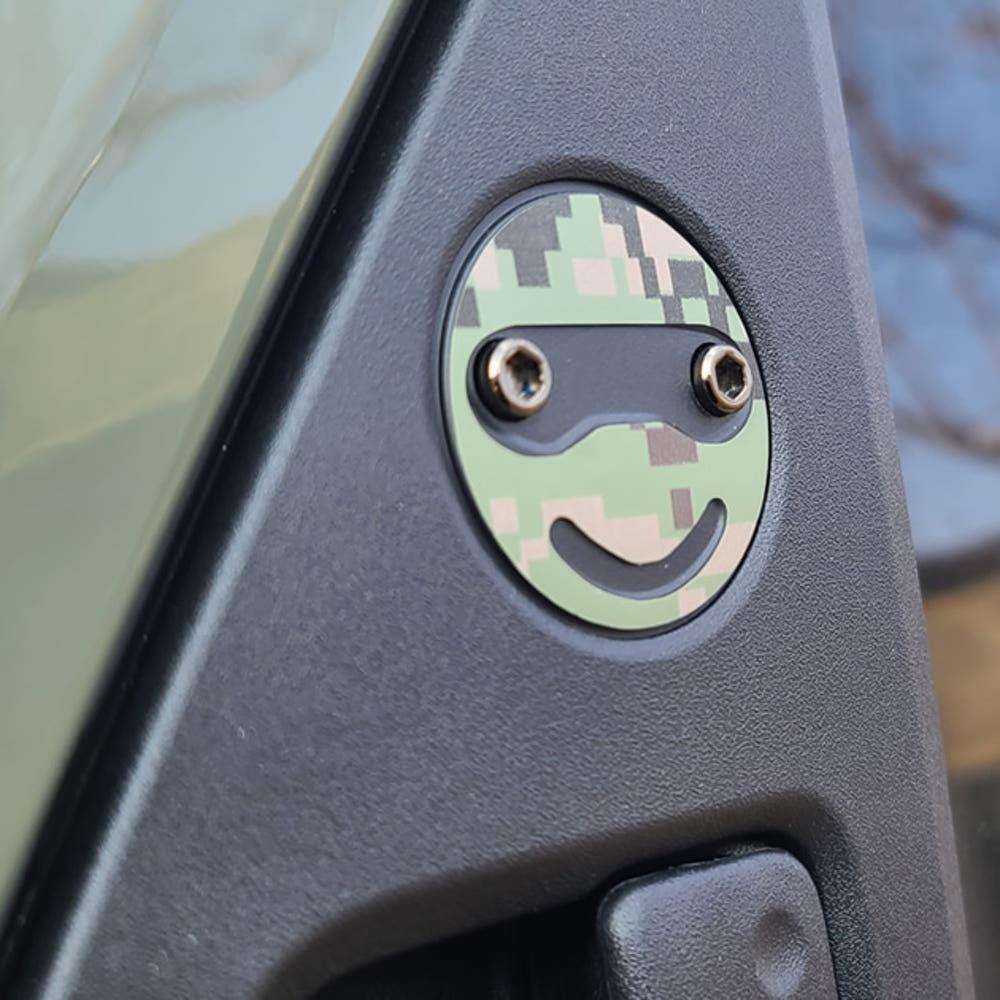 캐스퍼 EV 전기차 C필러 캐릭터 스티커 통합