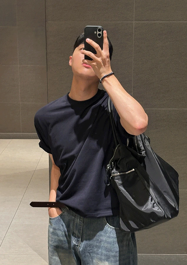 [당일발송]디펜더 크롭 반팔티