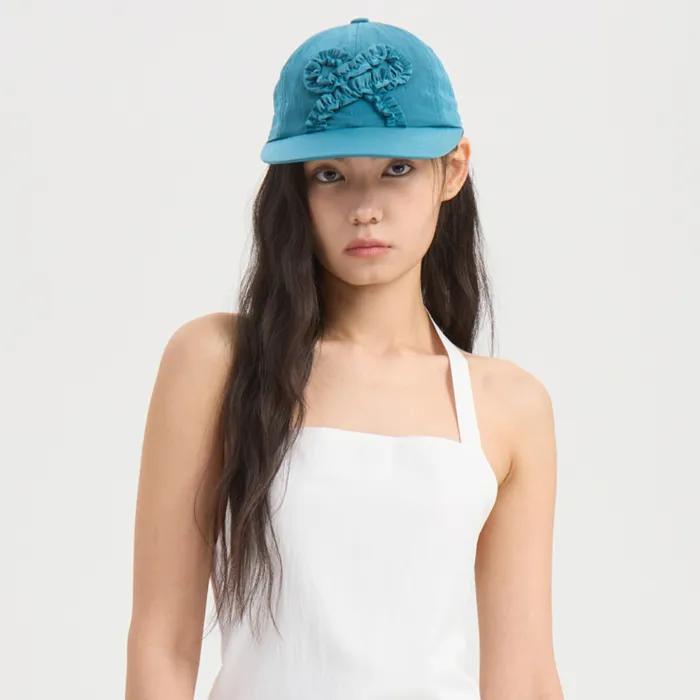 Chouetties by LUCKY CHOUETTE Ribbon Point Ball Cap 7ARAX25600BUX