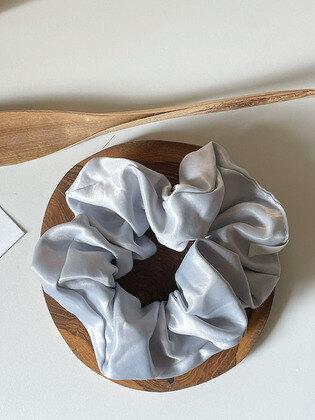 oar Glossy Satin Scrunchies [AiryBlue]
