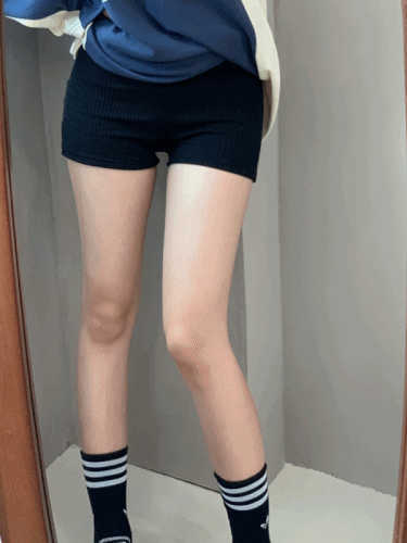 벨라데이 [하의실종필수✨] 니트 골지 바이크숏팬츠 pt - 3color