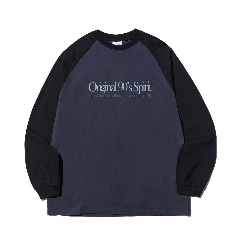 [20%]오리지널 라글란 롱 슬리브_차콜