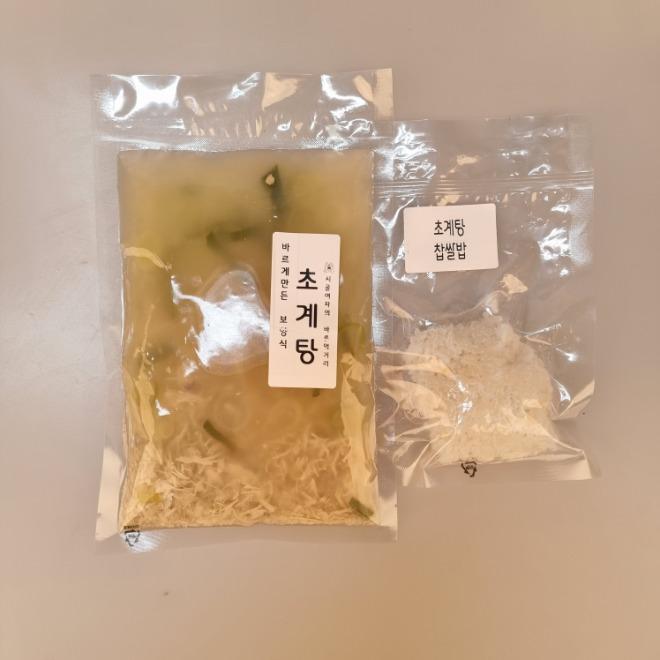 단백한 초계탕 (400gx3팩)ㅡ찰밥3팩 동봉