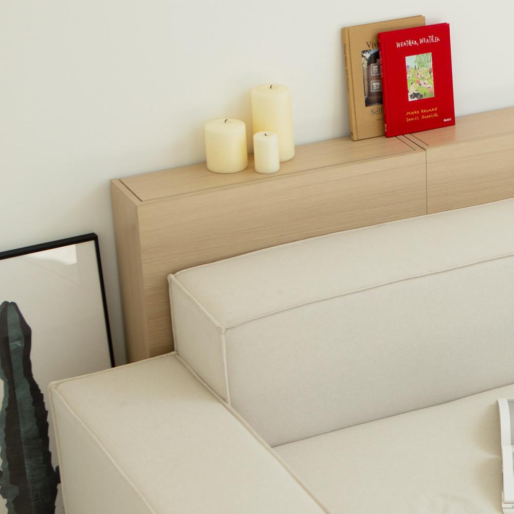 높은 비트윈 800 도어형 침대 쇼파 틈새선반 수납장 IH21116