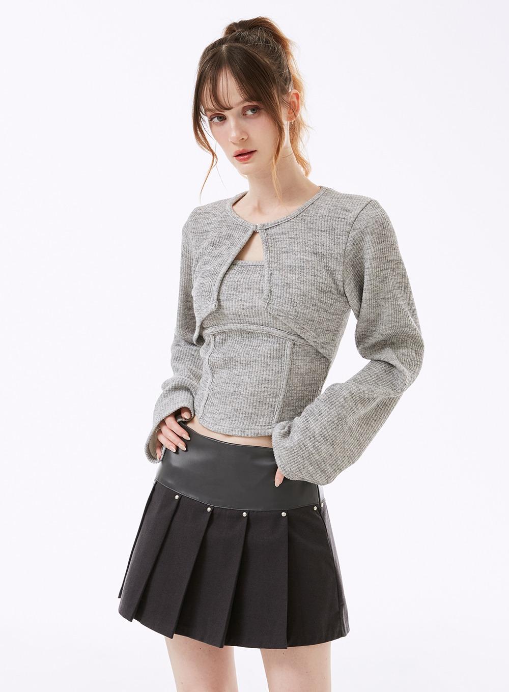 차오닝 레이어드 긴팔티