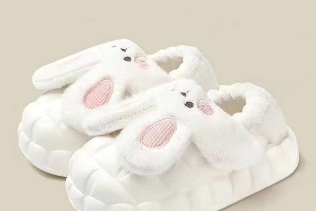 안감 탈부착 레빗 방수 보온 슬리퍼 털실내화