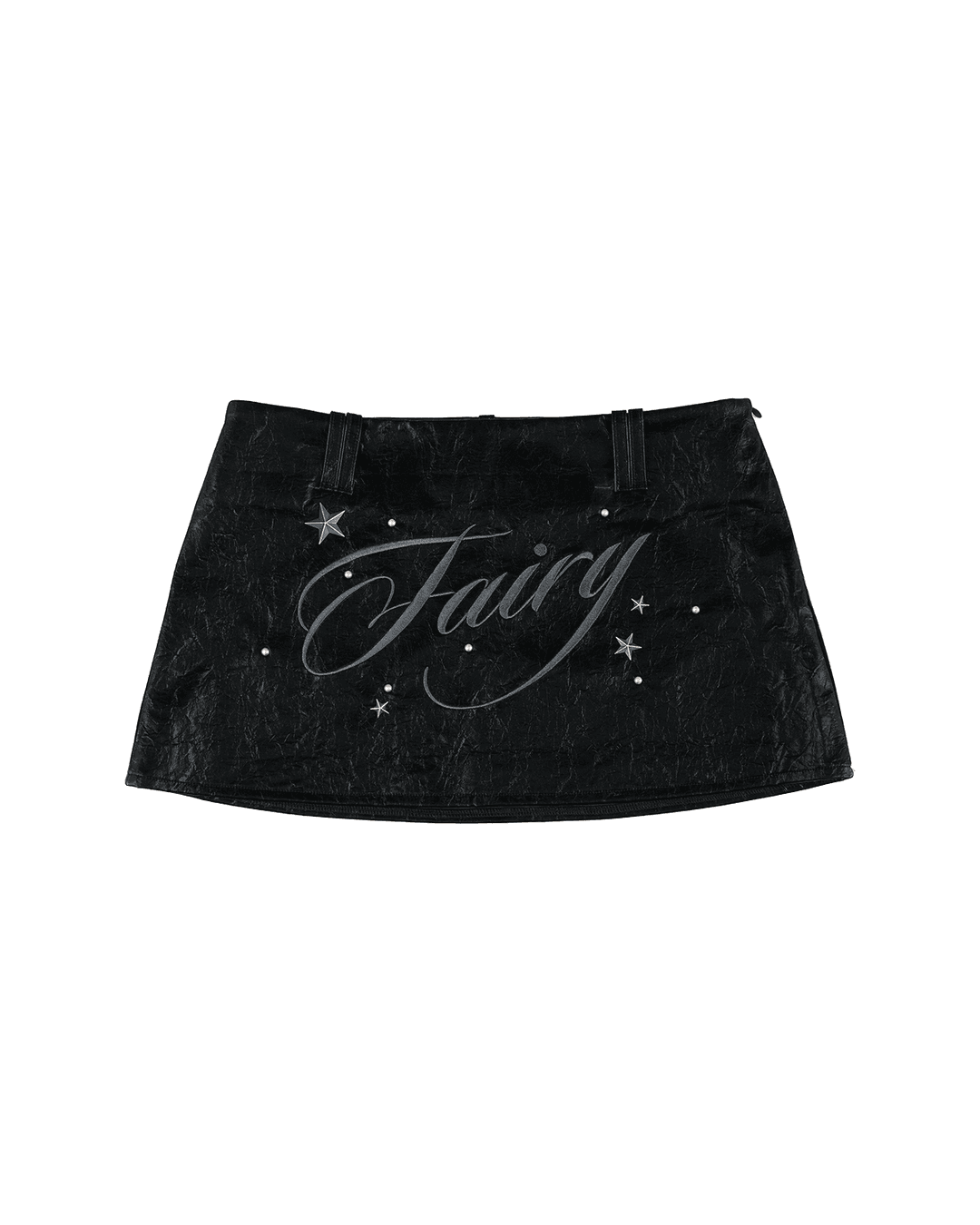 (바로발송)FAIRY STUD SKIRT [BLACK]