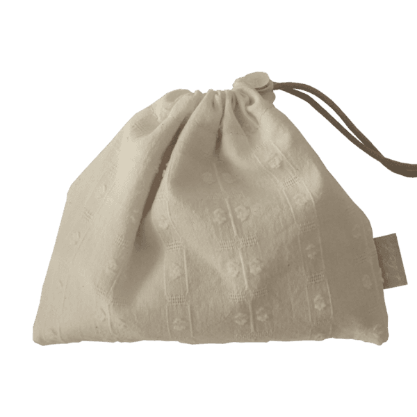 Drawstring Pouch - Ivory