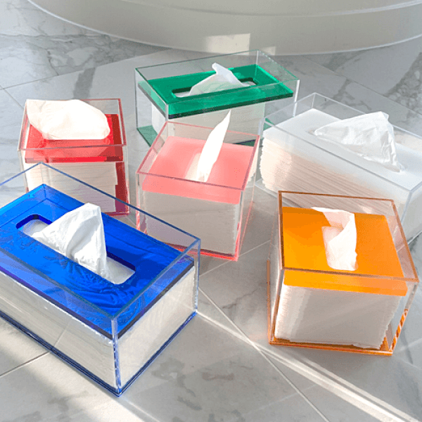 아크릴 휴지 각티슈 키친타올 수납 케이스 보관함