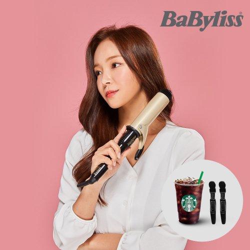 볼륨 웨이브 봉고데기/아이롱/고데기 2289XLK -  40mm  골드+헤어핀 2P