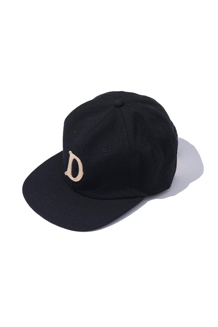 D-00001 BASEBALL CAP [BLACK]