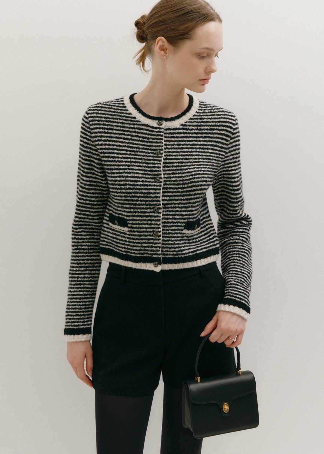 다프네 울 니트 재킷