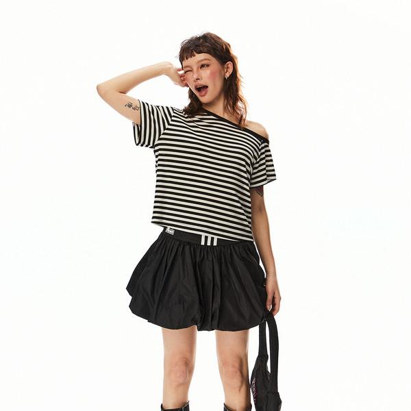 flower bud short skirt